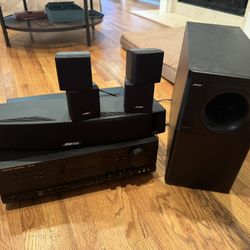 Bose Audio Speakers and receiver 
