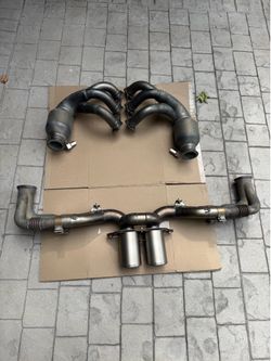 Gt3 and gt3rs akrapovic exhaust