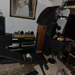 bose 901 model vi speakers/eq/stands