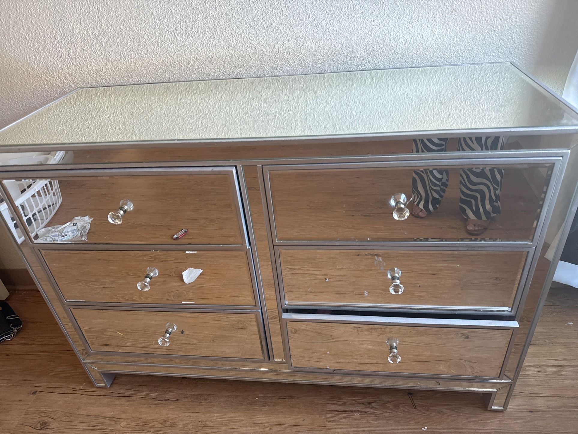 Mirrored Dresser