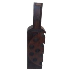 Wine rack Tall Wooden Free standing Wall Mount
