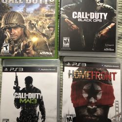 PS3 And Xbox Games