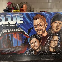 Metallica Clue Board Game
