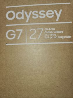 Brand New Samsung Odyssey G7 G70F 27-Inch 4K IPS 180Hz Gaming Monitor