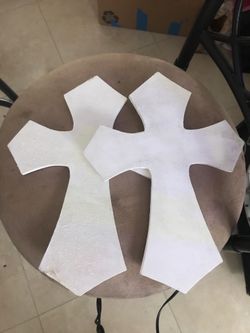 White crosses