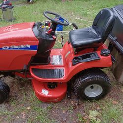 Simplicity Regent Lawn Mower With Bagger 38inch Deck