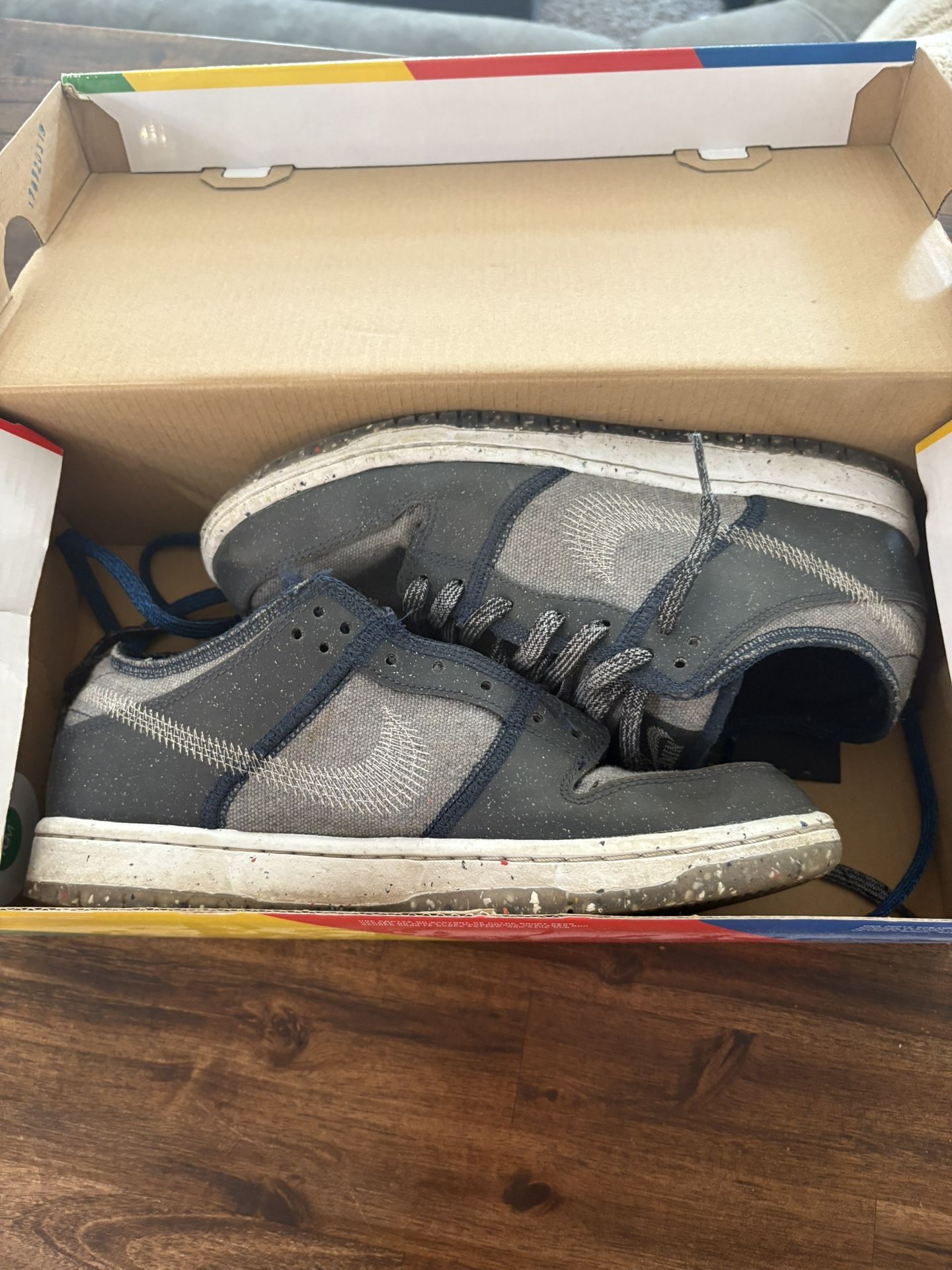 Nike Dunk Low Pro Sb “Crater” Size 7.5