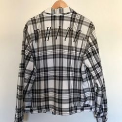 Off-White Flannel Jacket sz M