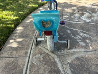 Princess Bike with training wheels