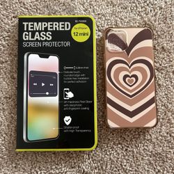 iPhone 12 Mini Phone Case And Screen Protector New 