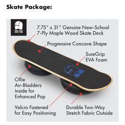Syck Trix Practice Skateboard 
