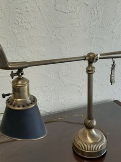 Brass Golf Desk Light