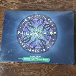 Who wants to be a millionaire 2000 pressman family board game new and sealed