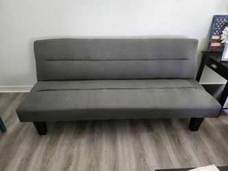Dark gray futon must go
