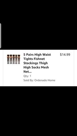 5 pack of fishnet stockings