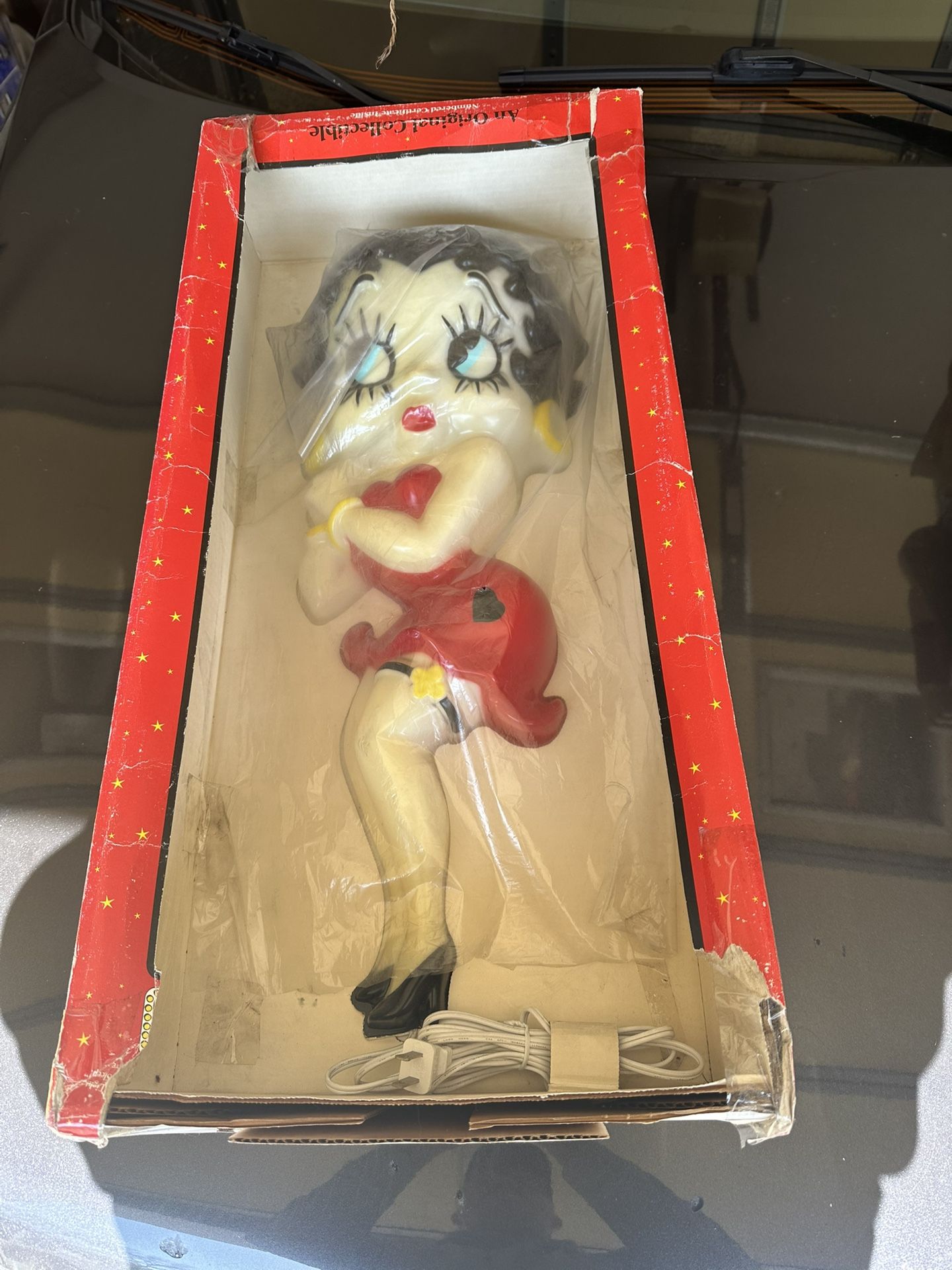 Vintage Betty Boop Wall Light