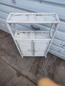 Wicker Cabinet