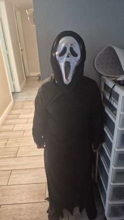 Bleeding Ghost Face Costume Kids L