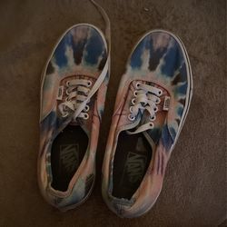 tie dye vans