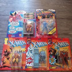 New Vintage X-Men Action Figures Lot