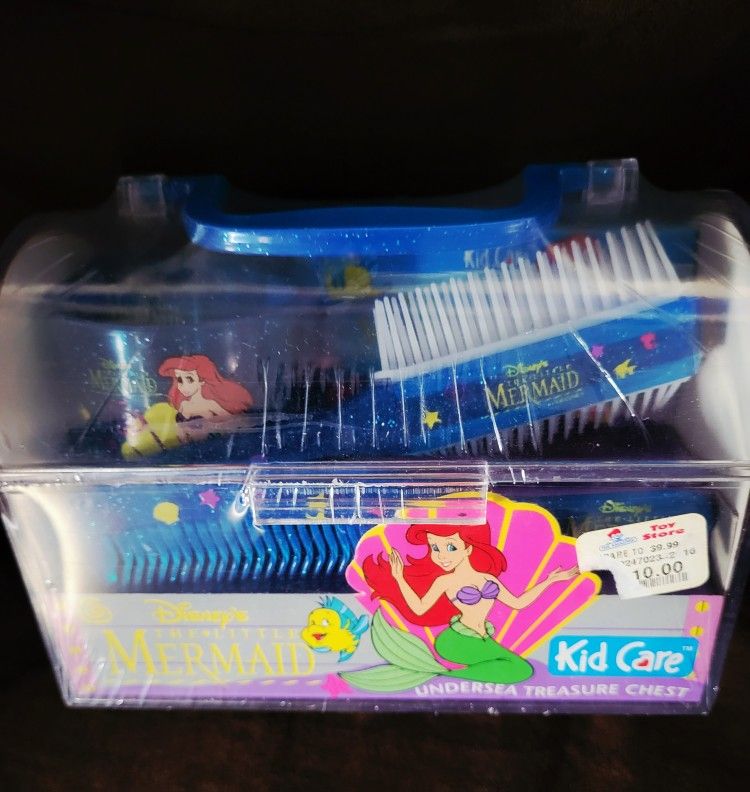 DISNEY VINTAGE 90'S THE LITTLE MERMAID KIDS BATH SET