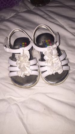 Baby girl sandals size 3