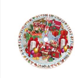 Brandnew Cartoon Mouse Christmas Tree Skirt 48 Inch for Winter Family Party Holiday Decor Indoor Outdoor