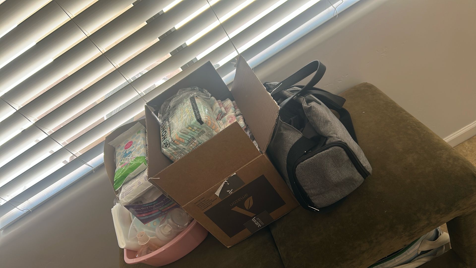 Breastfeeding Supplies/ Newborn Diapers