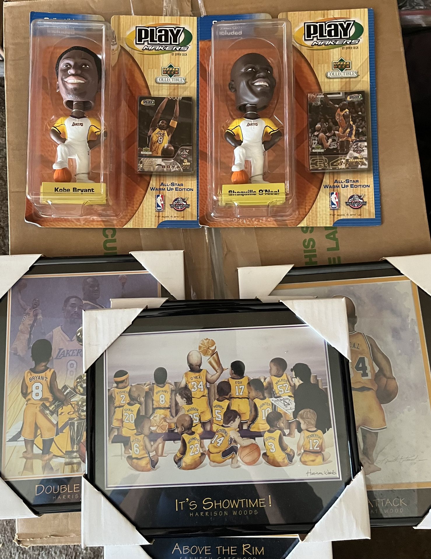 Lakers Kobe, Shaq collectibles And Photos Or Best Offer