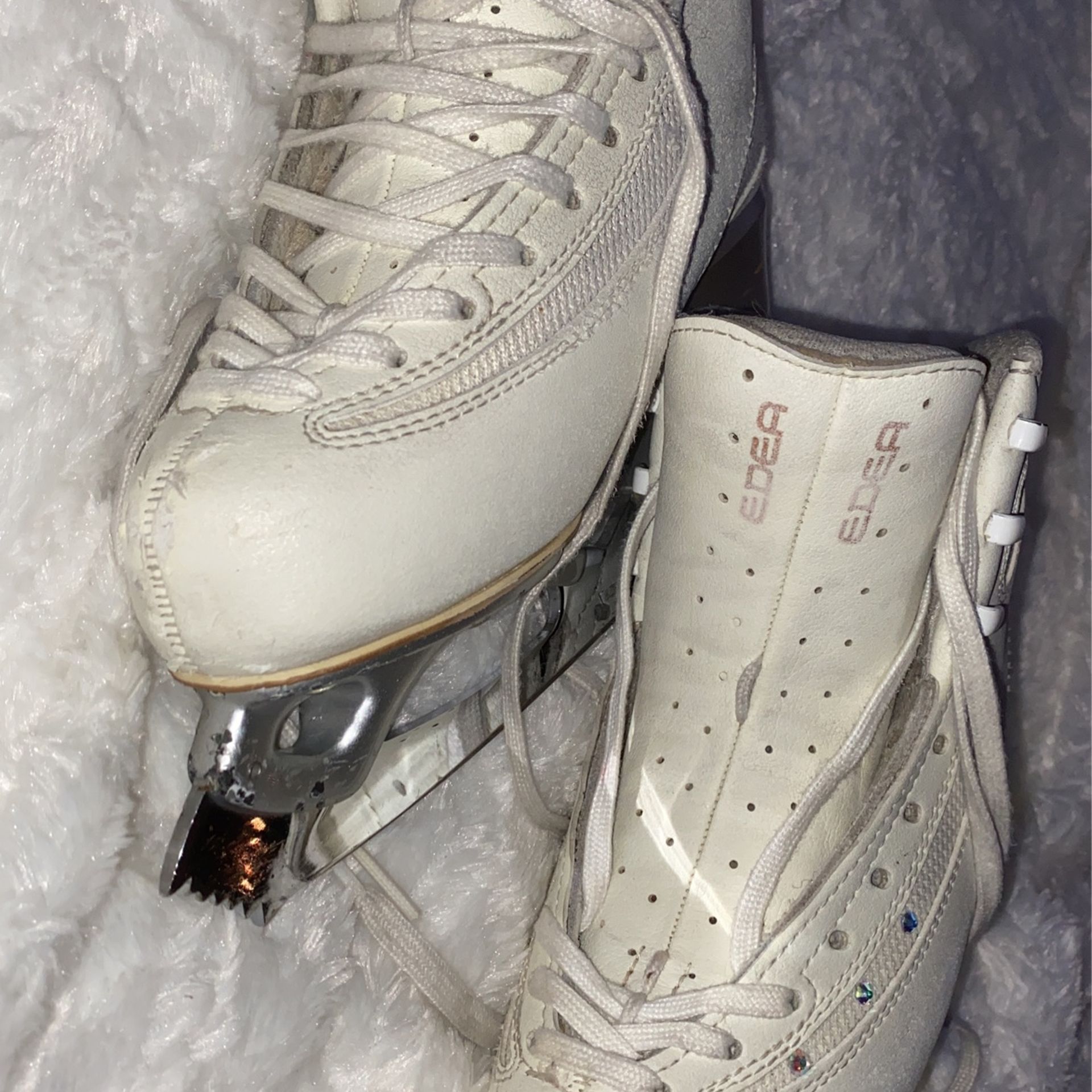 Edea Ice Fly skates w/ Gold Seal Revolution Blades for Sale in Las