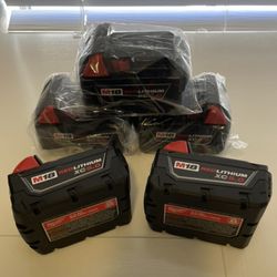 Milwaukee Batteries 5.0