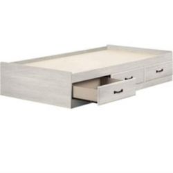 Twin White Oak Bedframe