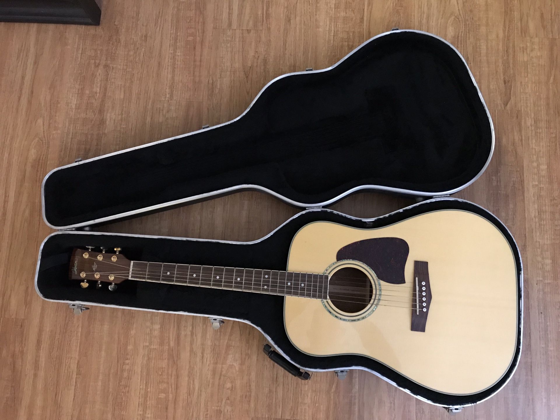 Ibanez Acoustic Guitar and case