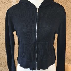 Apt.9 Black Hooded Sweater