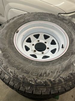 Old School NOS American Racing 15x8 Rims with 31” Hankook Tires