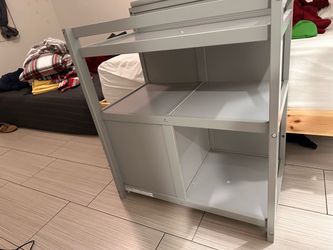 Baby Crib and Changing Table (Foam Mattress Included)