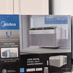 Midea U-Shaped Window Air Conditioner 8000 BTU  - 350 sq. ft.