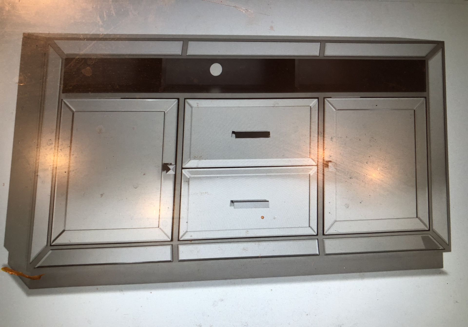 Mirror Media Tv Console …60”-“69 Tv Size
