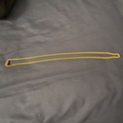 GLD 5mm Cuban Chain