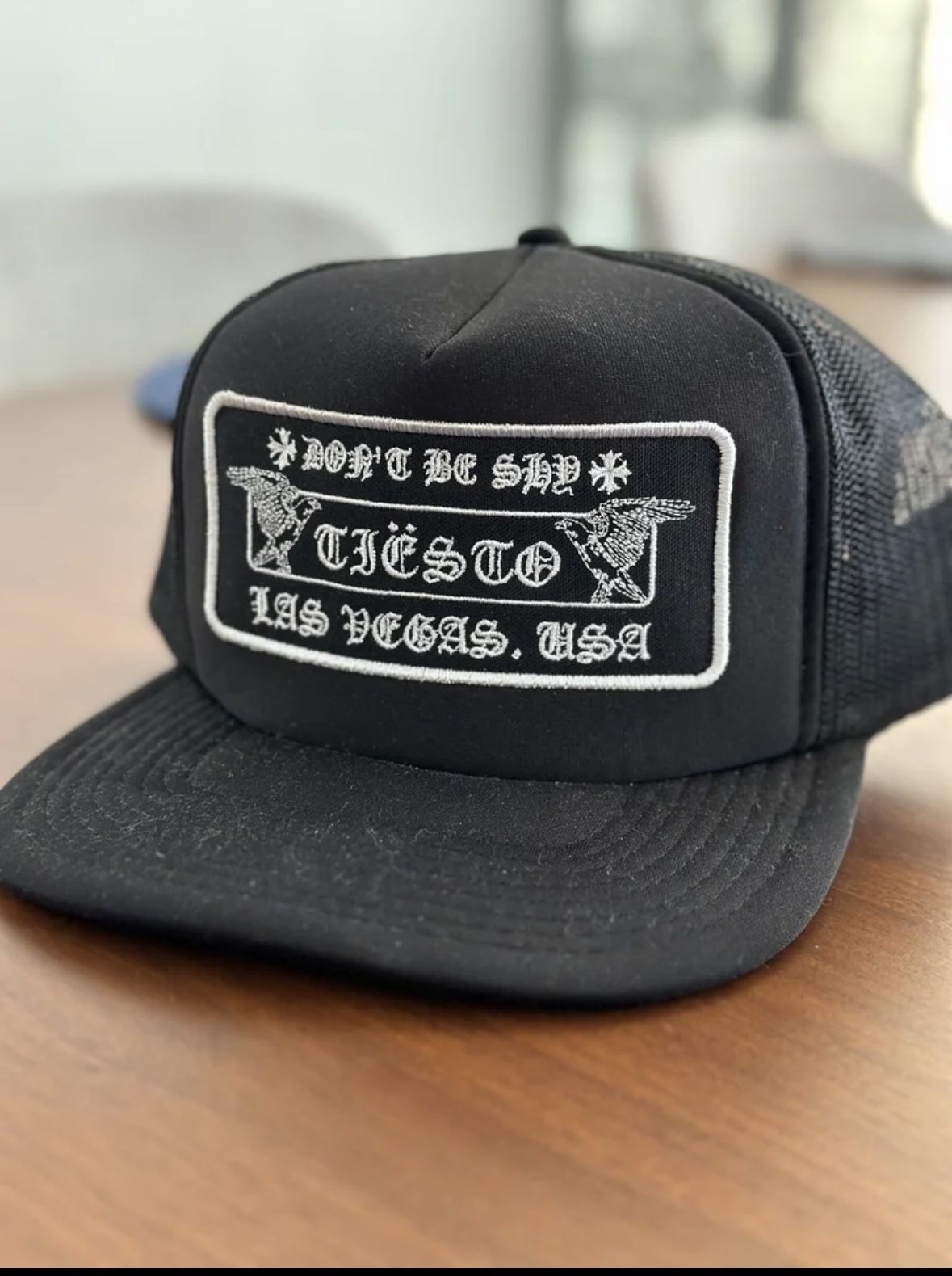 Tiesto “don’t be shy” Chrome hearts inspired hat