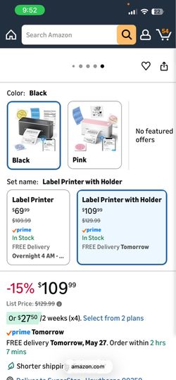 Personal Label Printer