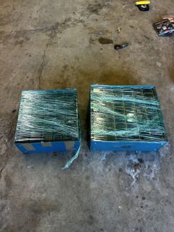 Akro-Mils 24 & 50 Drawer Parts Storage Cabinets FULL of Screws/nuts/bolts/screw/etc)