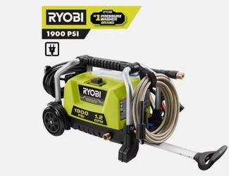 RYOBI RY1419MT 1900 PSI 1.2 GPM Electric Pressure Washer Kit Brand New