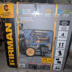 FIRMAN TRIFUEL 10,000WATT
