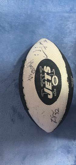 signed ed reed football with proof