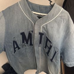 Amiri Blue Sunfaded Shirt
