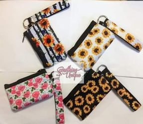 Sunflower Wristlet