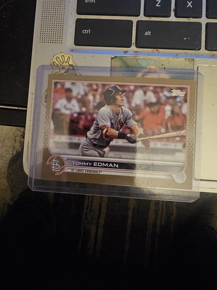 Tommy Edman 182/2022 2022 Topps Gold Baseball Card