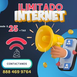 Internet ILIMITADO, Wifi Fijo Sin Contratos