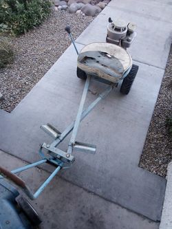 Vintage Lawn Boy Loafer Tractor And Mower